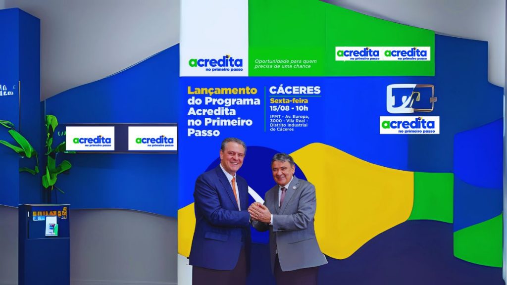 Fávaro e Wellington Dias lançam programa de inclusão e crédito em Cáceres nesta manhã