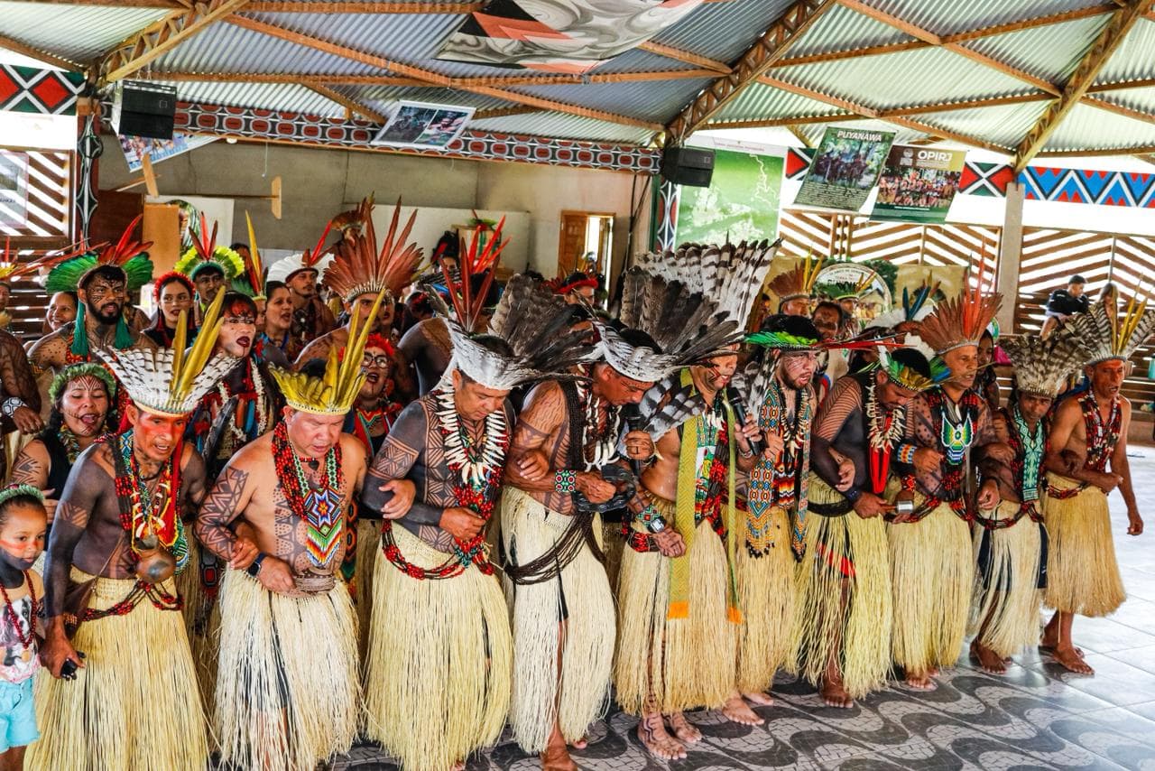 Povo Puyanawa celebra os 26 anos da demarcação do seu território