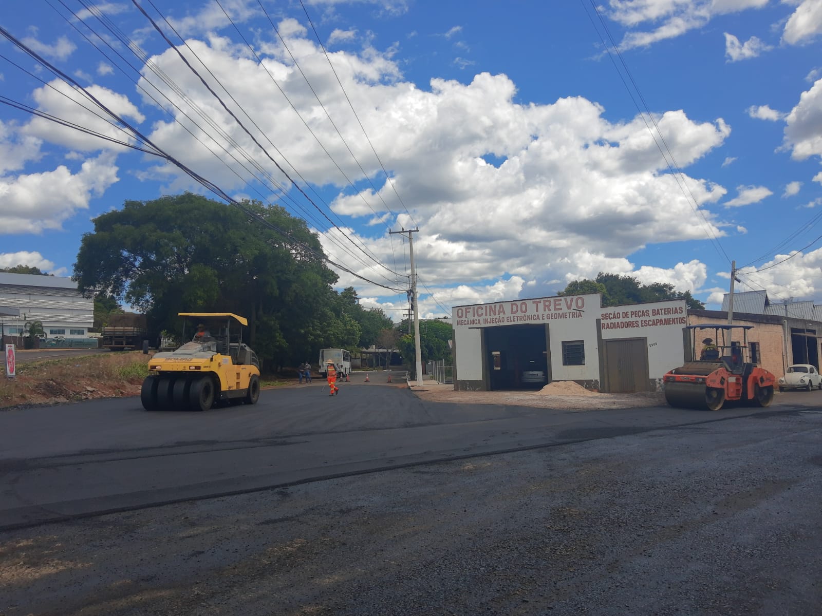 Obras do programa Pró-Asfalto são retomadas em Sarandi