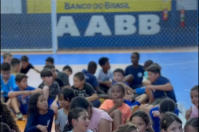 Programa AABB Comunidade inicia atividades e beneficia 100 crianças em Sarandi